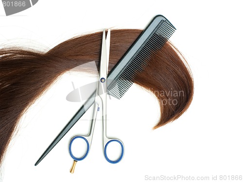 Image of Haircutting tools