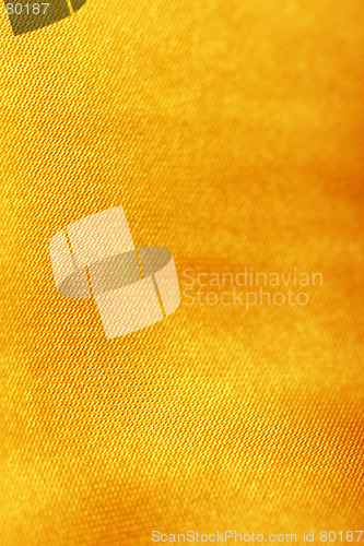 Image of  orange gold silk