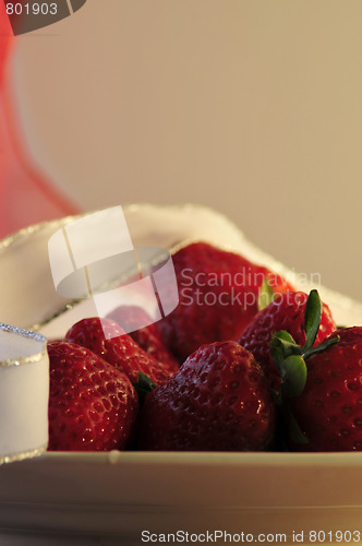 Image of Fresh strawberries