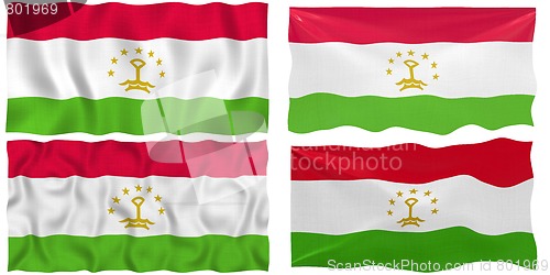 Image of Flag of Tajikistan