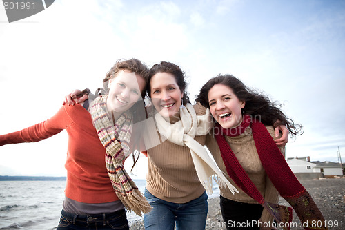 Image of Mother and daughters