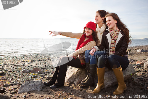 Image of Mother and daughters