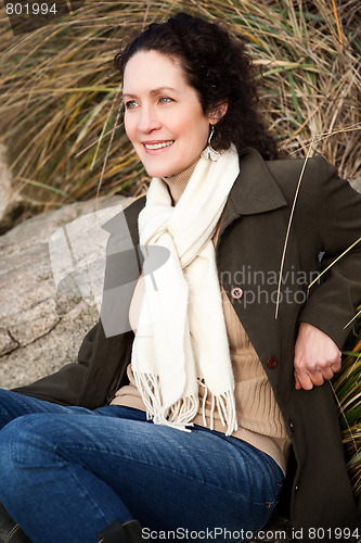 Image of Beautiful mature woman