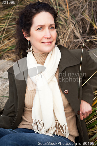 Image of Beautiful mature woman