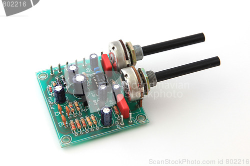 Image of Electronic circuit board