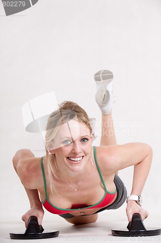 Image of Young attractive twenties caucasian woman