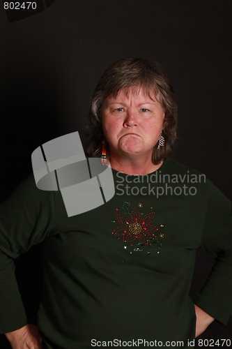 Image of Grouchy Lady