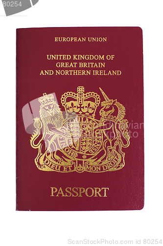 Image of british passport