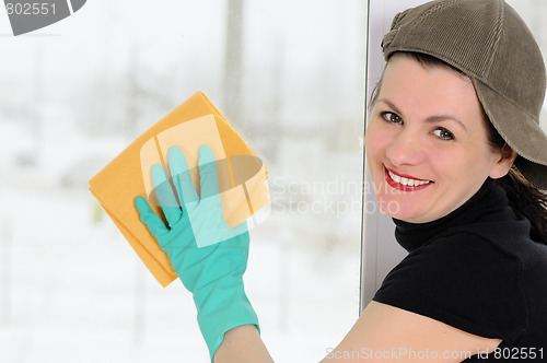 Image of The washerwoman of windows