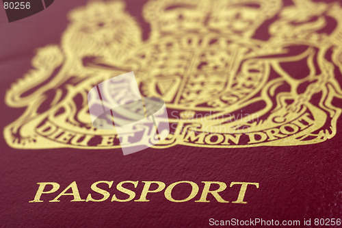 Image of british passport