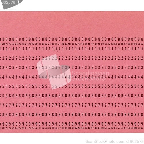 Image of Punched card