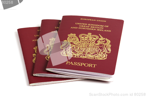 Image of british passport