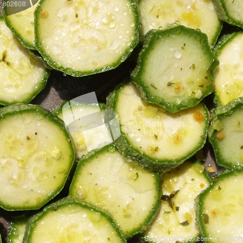 Image of Courgettes zucchini