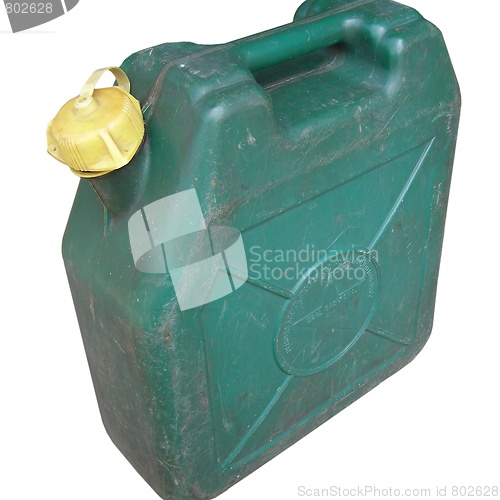 Image of Fuel tank isolated