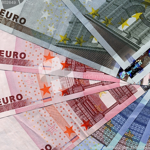 Image of Euro notes