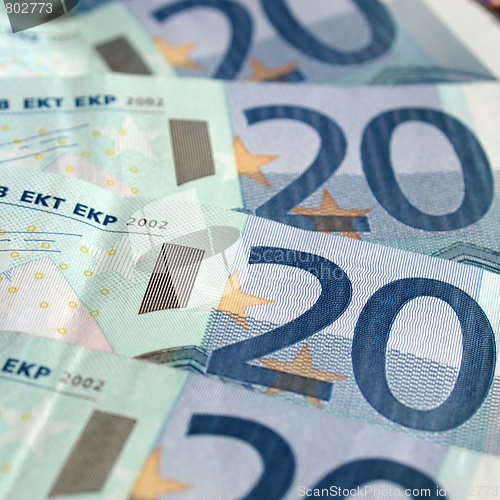 Image of Euro notes