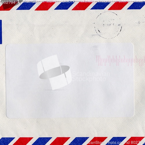 Image of Airmail letter
