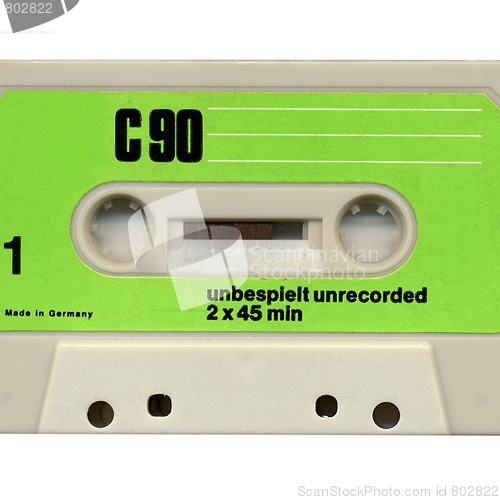 Image of Music tape cassette