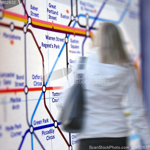 Image of Girl in the tube