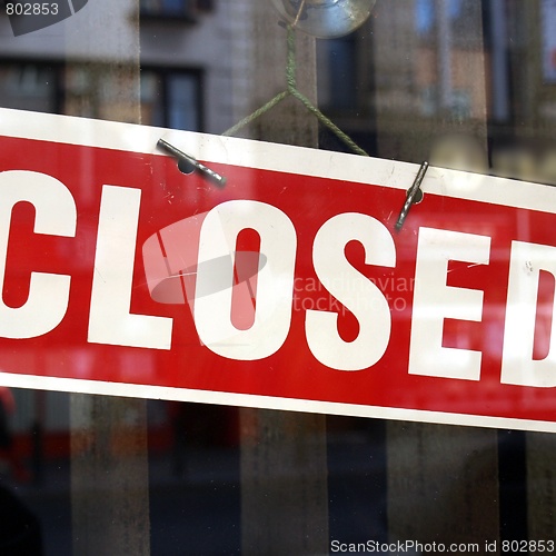 Image of Closed sign