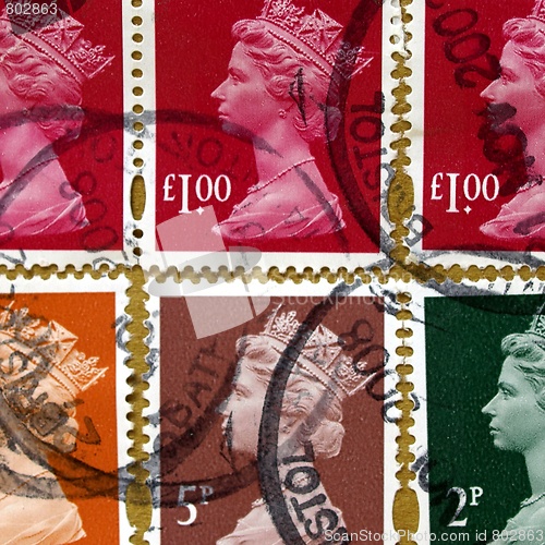 Image of UK stamps