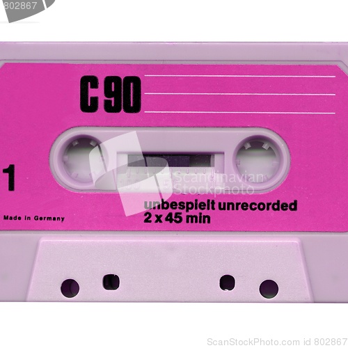 Image of Music tape cassette