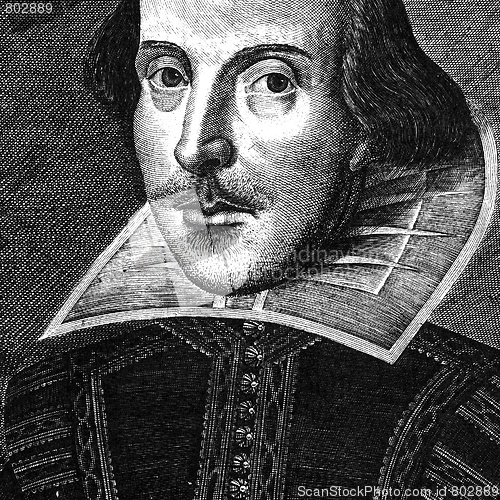 Image of William Shakespeare engraving