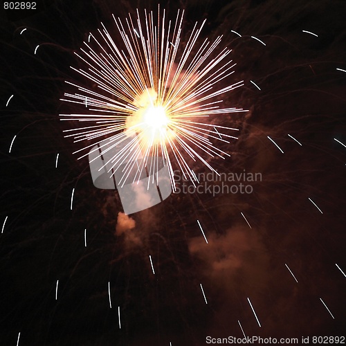 Image of Fireworks background