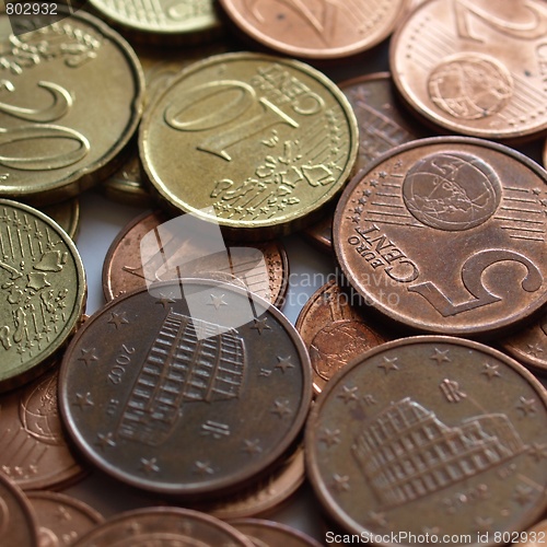 Image of Euro coins