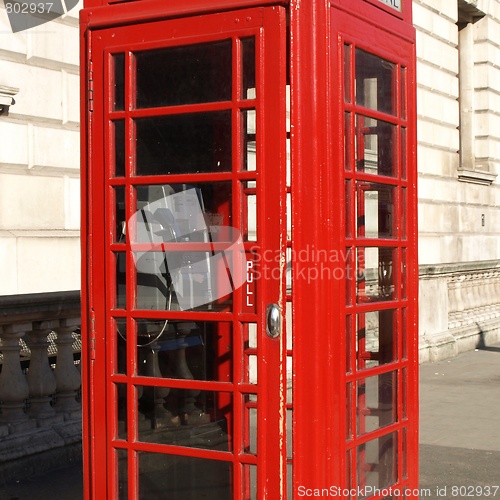 Image of London telephone box