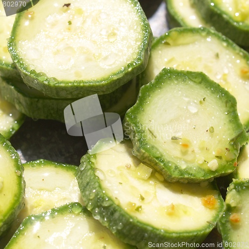 Image of Courgettes zucchini