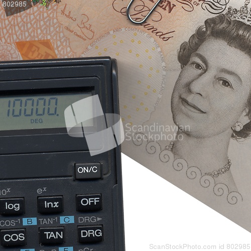 Image of Money with calculator