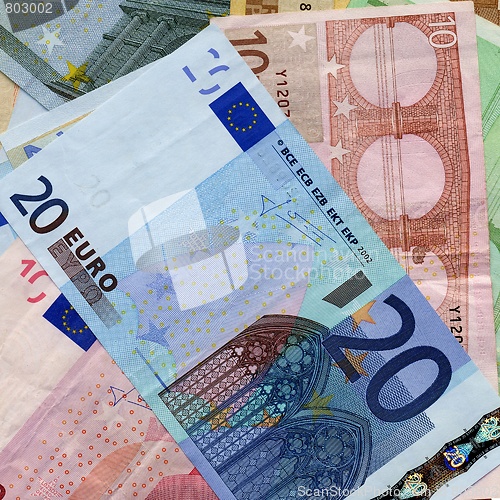 Image of Euro notes