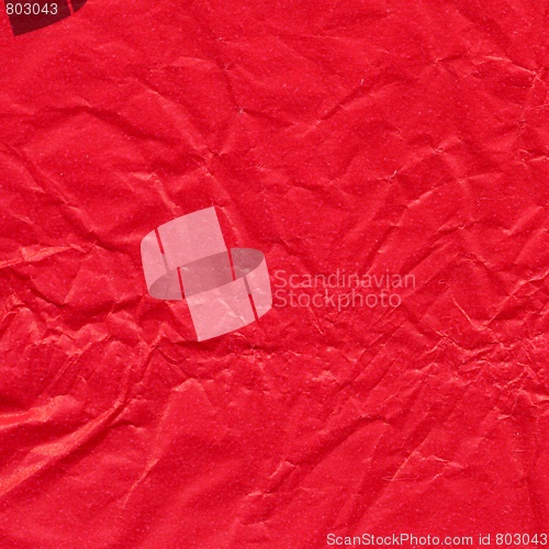 Image of Red rippled paper