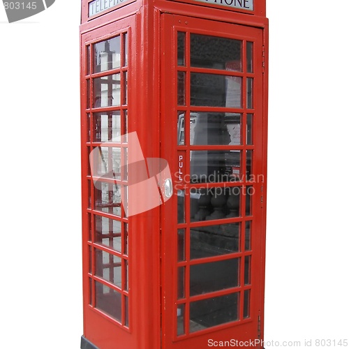 Image of London telephone box