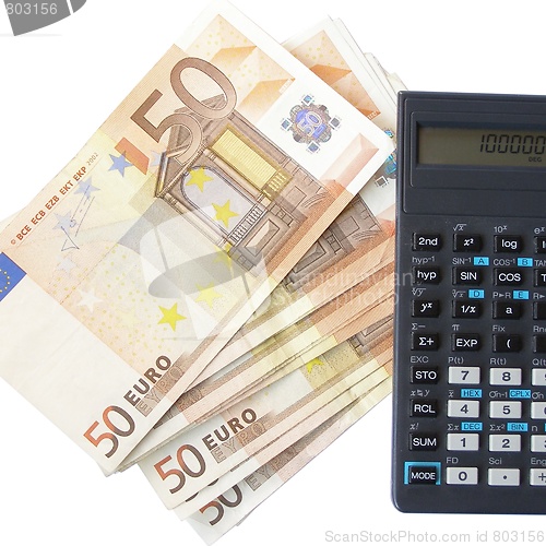 Image of Money with calculator