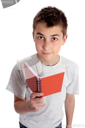 Image of Child holding a book