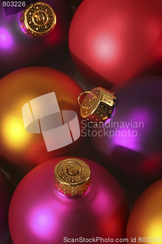 Image of Christmas ornaments