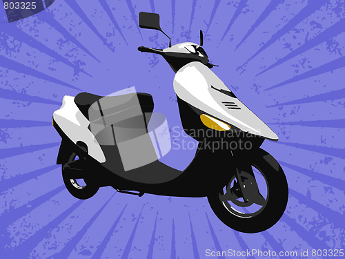Image of Vector motorcycle
