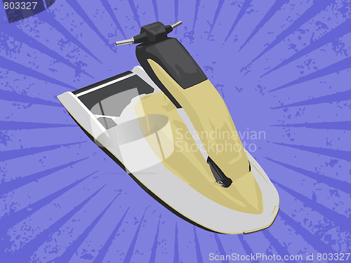 Image of Vector jetski