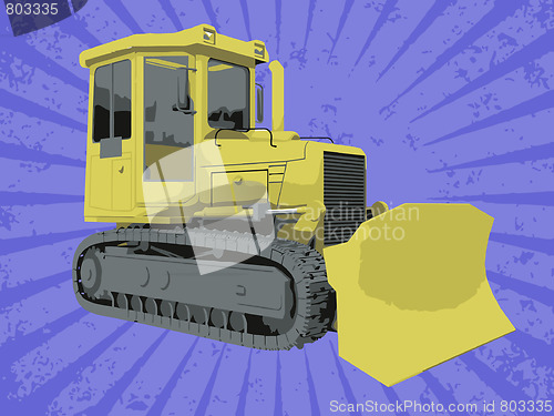 Image of Vector construction truck