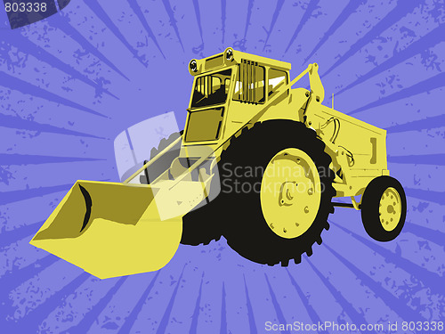 Image of Vector construction truck