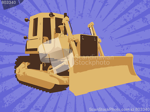 Image of Vector construction truck