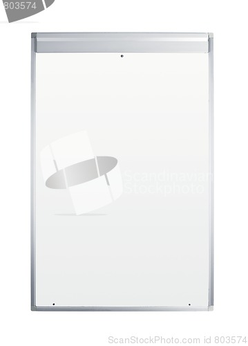 Image of blank whiteboard