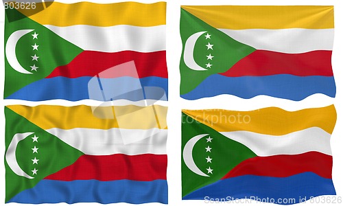 Image of Flag of the Comoros