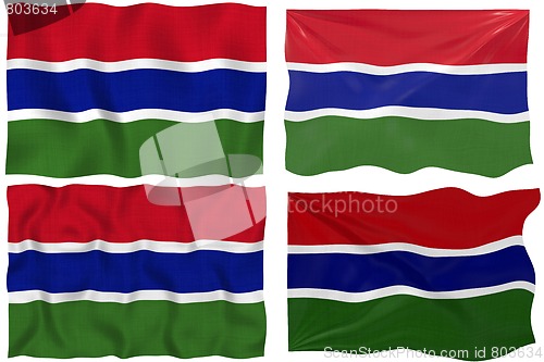 Image of Flag of Gambia