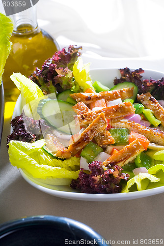 Image of sesame chicken salad