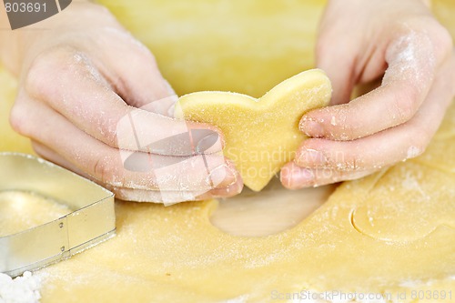 Image of Making shortbread cookies