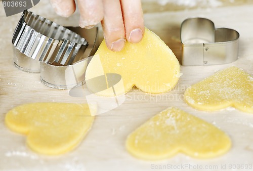 Image of Making shortbread cookies