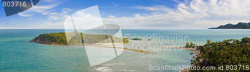 Image of bird view on koh samui